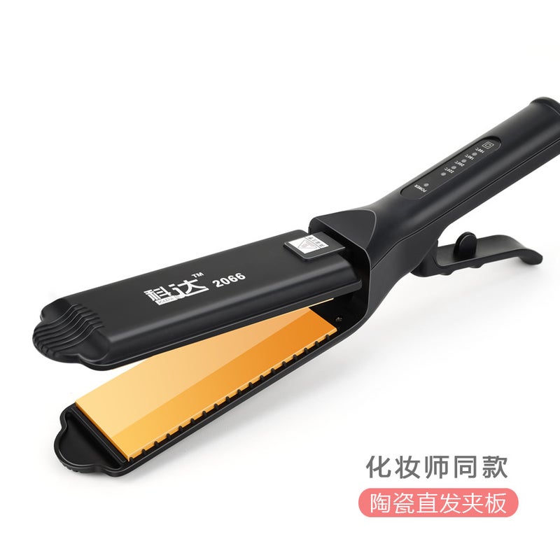 Non-Damaging Hair Straightener For Women, Corn Curling Iron For Voluminous Roots, Large Corn Silk Hair Straightener, Temperature-Adjustable Ion Perm - Image 1